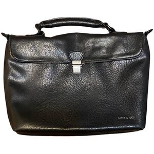 Matt & Nat vegan satchel/crossbody thin profile bag